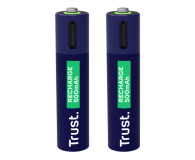 Bateria lub akumulatorek TRUST USB-C RECHARGEABLE BATTERIES 2P - AAA